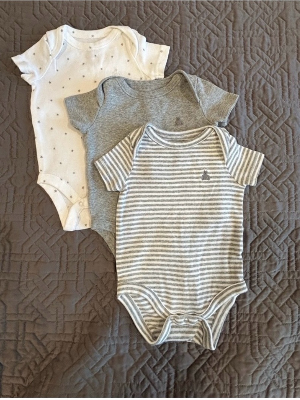 BabyGap First Favorites Bodysuit Onesies 3 Pack Size 0-3 Mos